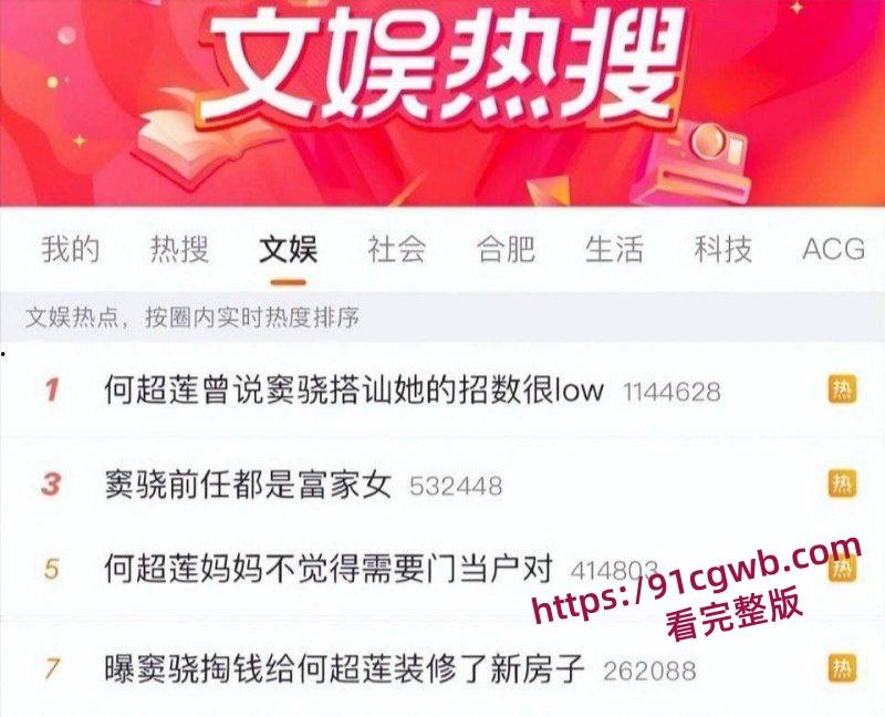 凤凰男演员窦骁与赌王千金何超莲离婚黑幕被向太曝光 怒砸千万入赘豪门后 竟还与前女友酒店偷欢！