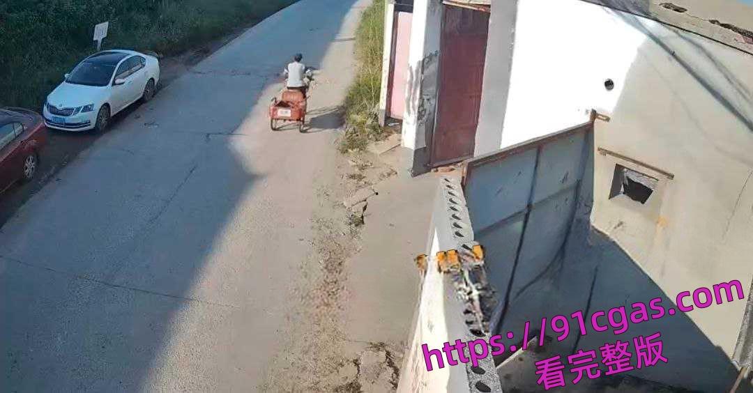 老太太三轮失控摔倒 卡车司机无辜碾压致死真倒霉坑死人了!