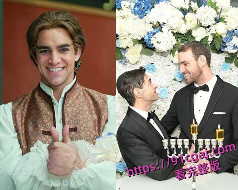 新版还珠格格男主班杰明堕落AV界！上演同性三人大战！如此劲爆反差超乎想象