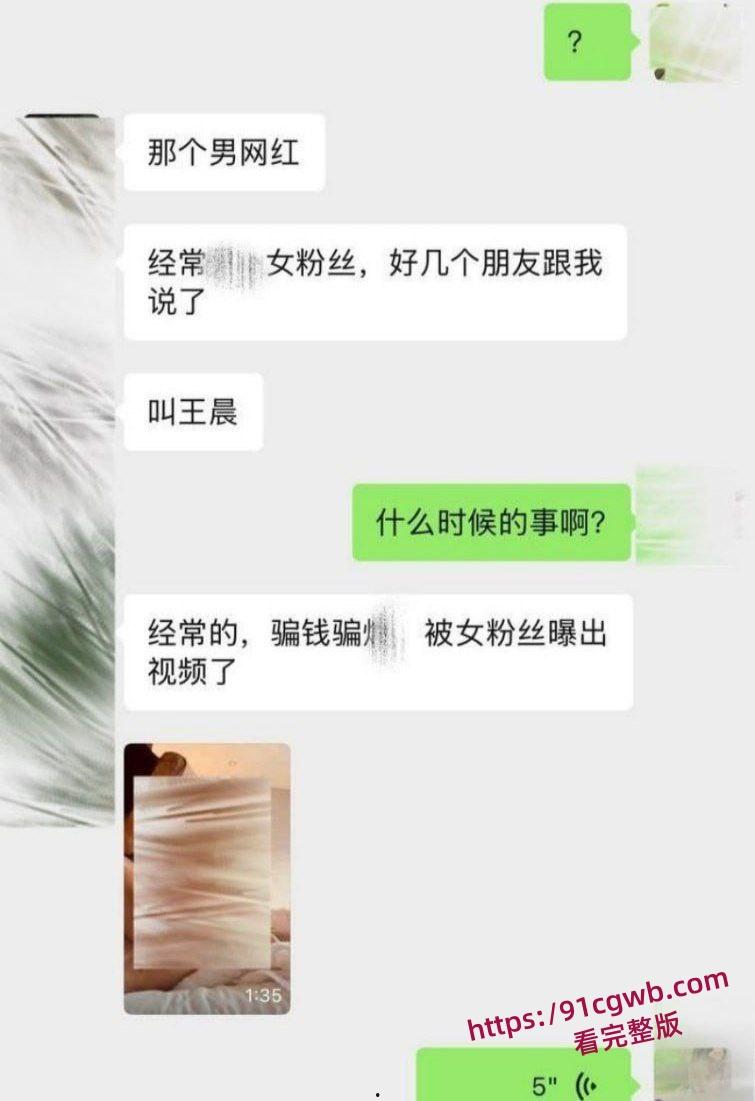 抖音20万粉男网红王晨长期骗钱骗炮女粉丝 多页PPT怒撕渣男伪装 大量聊天记录及性爱视频曝光实锤-21