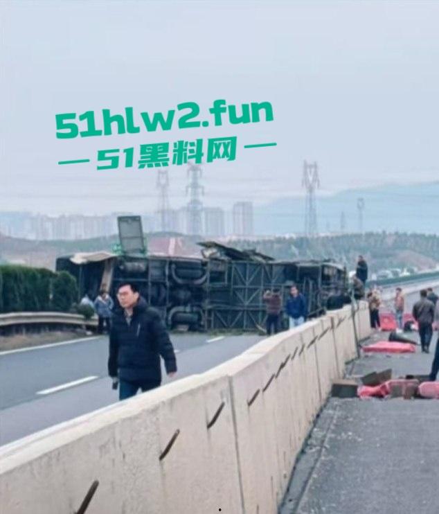 江西新余大巴司机神操作,低头摸东西,方向盘当摆设,乘客免费体验甩干模式,整车人陪他玩命!-7