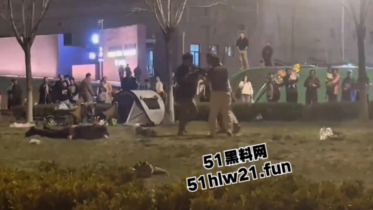 河北石家庄捅人事件，因孩子起争执叫人殴打对方，结果来人直接掏刀捅人现场视频流出。-7