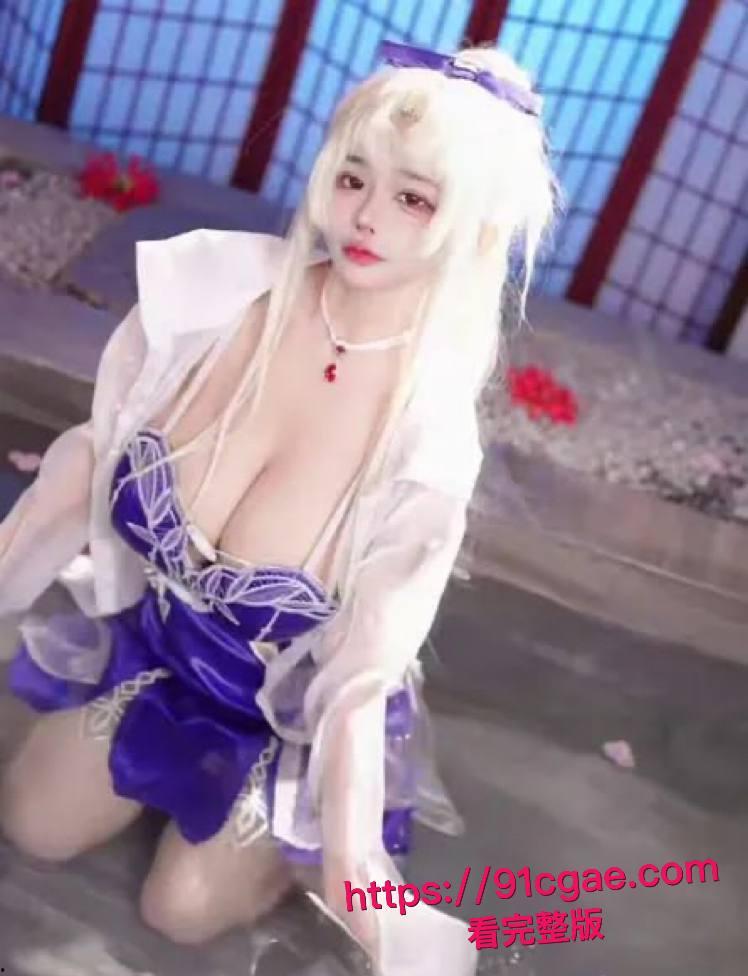 抖音G奶主播喵喵球金主定制露点视频爆泄!-4