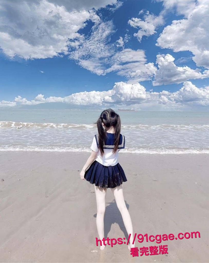 喷泉级高潮！JK小母狗制服喷水视频爆火，后入狂操白丝破洞白虎逼大开！-11