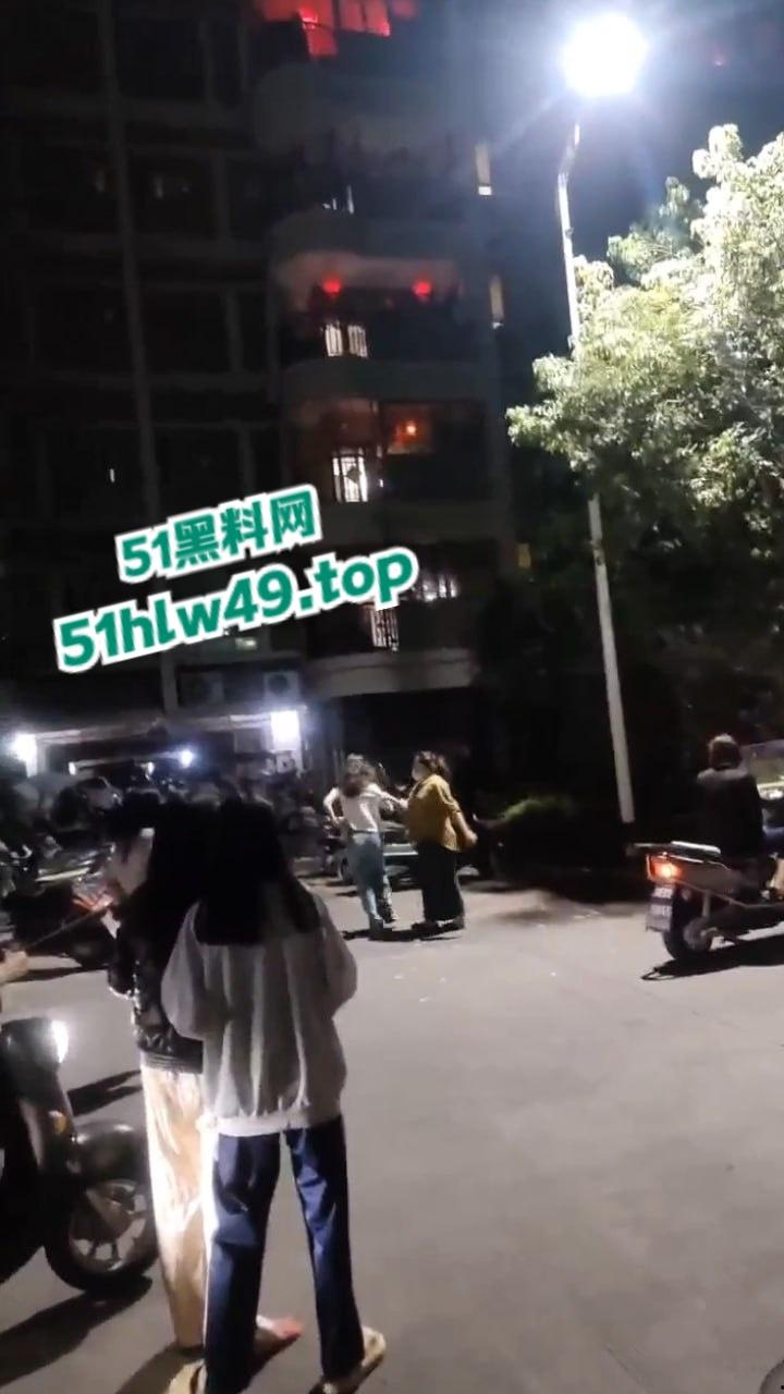 广东汕头肥猪女捉奸，小三车上涂鸦带人当街殴打，肥婆已被逮捕求谅解只能净身出户。-8