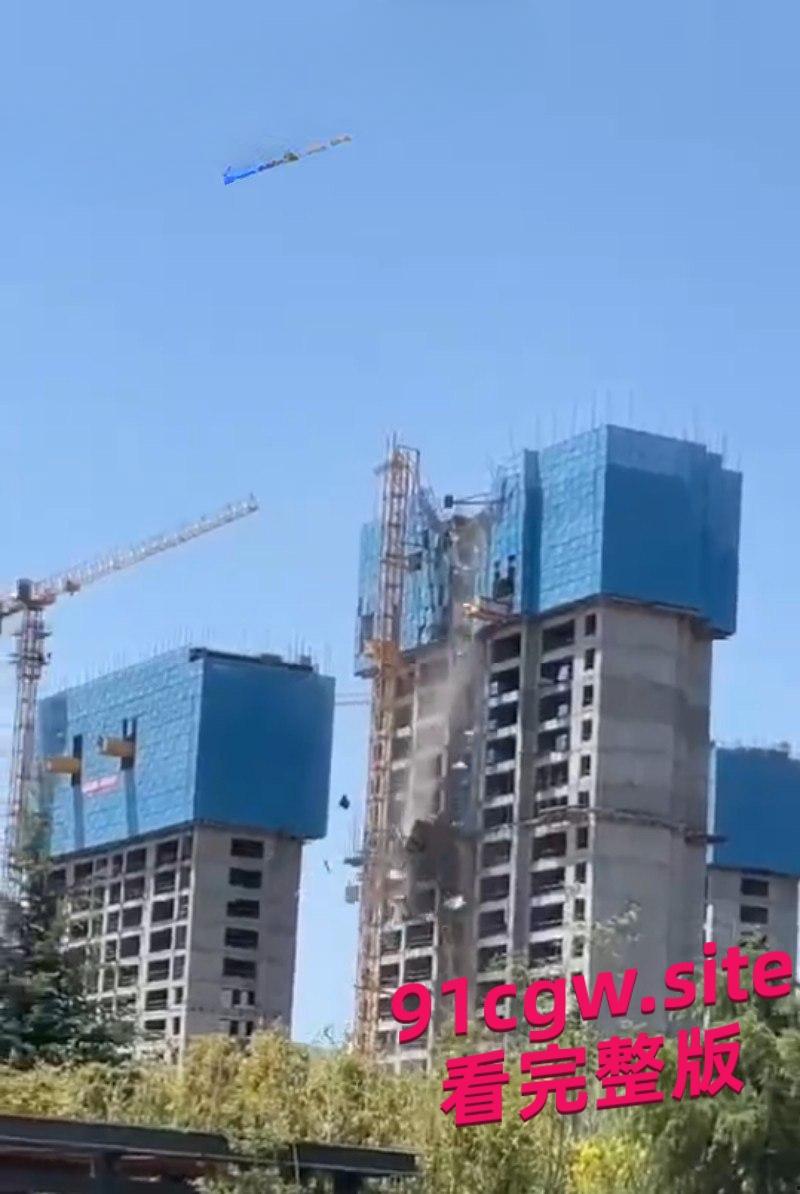 甘肃定西漳县一工地发生特大工程事故，塔吊折断导致3人遇难-2